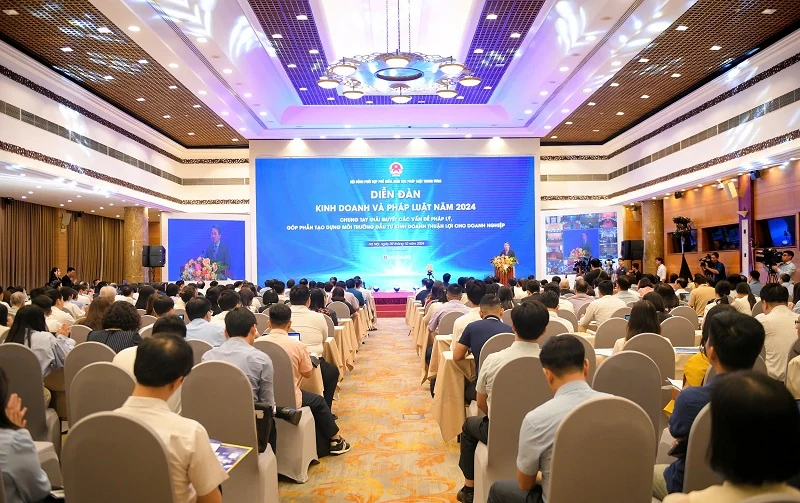 Diễn đàn Kinh doanh và link m88 2024: Tạo dựng môi trường đầu tư kinh doanh thuận lợi cho doanh nghiệp