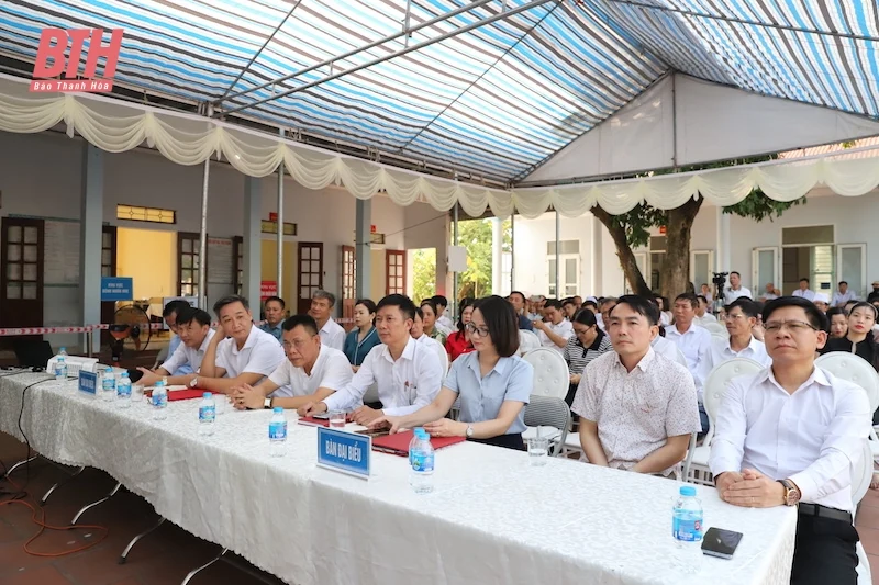Diễn tập điều tra, xử lý vụ ngộ độc thực phẩm tại huyện Nông Cống