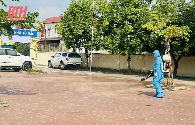 Diễn tập điều tra, xử lý vụ ngộ độc thực phẩm tại huyện Nông Cống