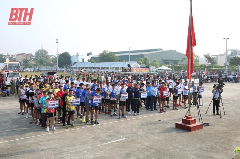Thạch Thành: Hấp dẫn Giải bóng chuyền Ngọc Trạo năm 2024