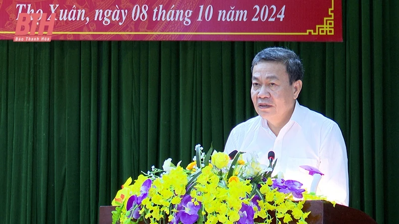 Thọ Xuân: Phòng ngừa, giải quyết các vụ việc khiếu kiện, gây mất an ninh, trật tự