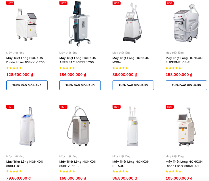 Diode Laser - Giải pháp triệt lông hiệu quả từ Hakai Việt Nam