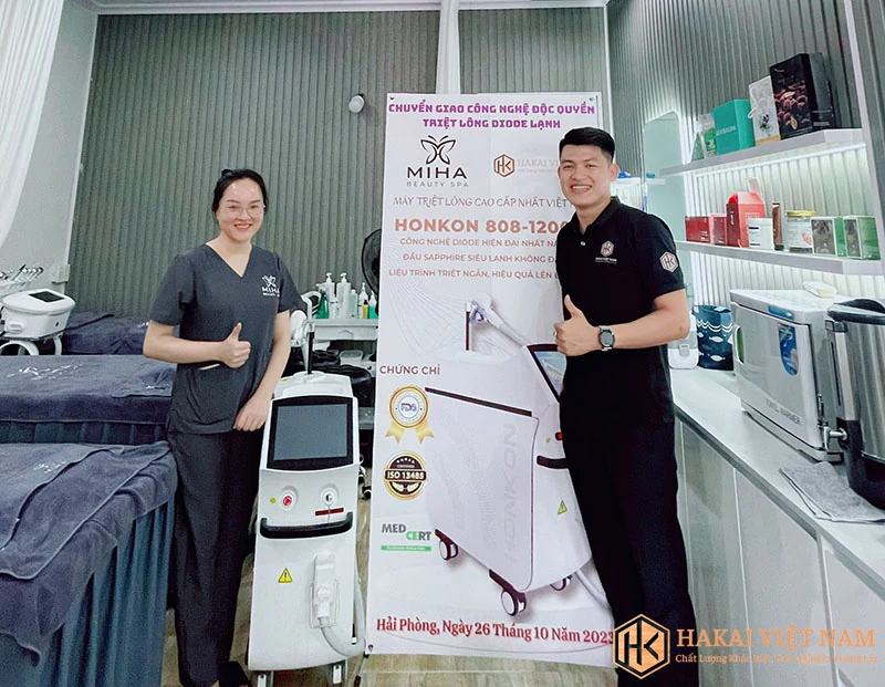 Diode Laser - Giải pháp triệt lông hiệu quả từ Hakai Việt Nam