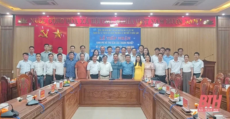 Hậu Lộc: Tiếp nhận gần 1 tỷ đồng hỗ trợ của doanh nghiệp làm nhà ở cho hộ nghèo, gia đình chính sách, hộ khó khăn về nhà ở