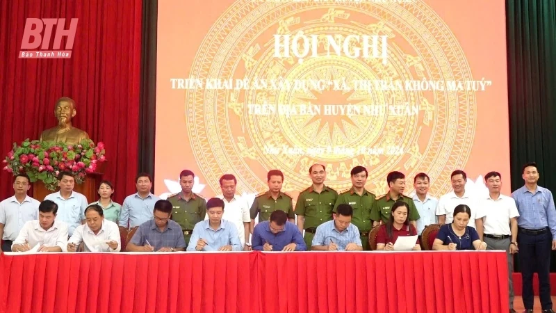 Như Xuân: Quyết tâm hoàn thành xây dựng 100% xã, thị trấn không ma túy trong năm 2025