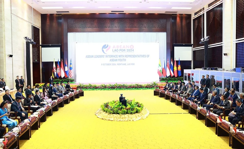 Thủ tướng tham gia phiên đối thoại với các nghị viện, thanh niên và doanh nghiệp tại Hội nghị Cấp cao ASEAN