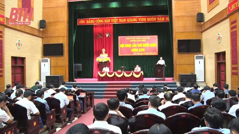 Cẩm Thủy: 9 tháng năm 2024 có nhiều chỉ tiêu tăng cao 