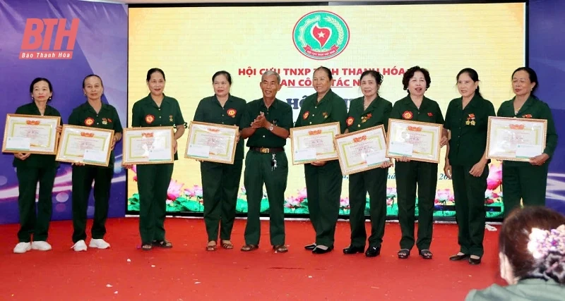 Hội thi trưởng ban công tác nữ cựu TNXP năm 2024