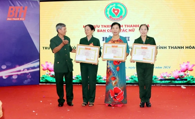 Hội thi trưởng ban công tác nữ cựu TNXP năm 2024