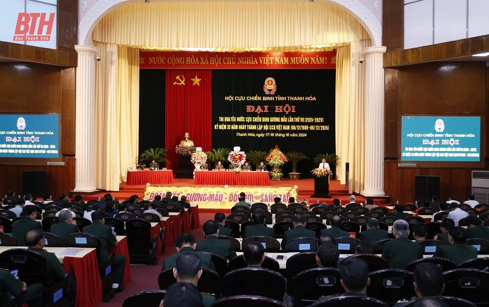 Đại m88 trang chủ thi đua yêu nước “Cựu chiến binh gương mẫu” tỉnh Thanh Hóa lần thứ VII