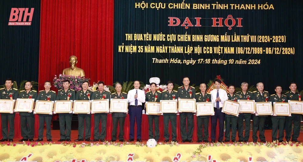 Đại m88 trang chủ thi đua yêu nước “Cựu chiến binh gương mẫu” tỉnh Thanh Hóa lần thứ VII