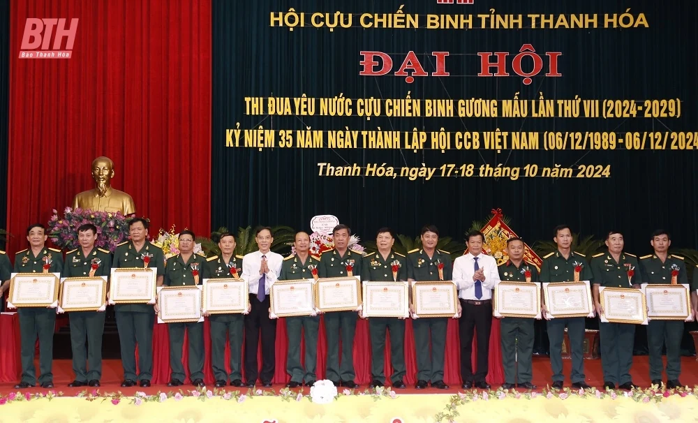 Đại m88 trang chủ thi đua yêu nước “Cựu chiến binh gương mẫu” tỉnh Thanh Hóa lần thứ VII