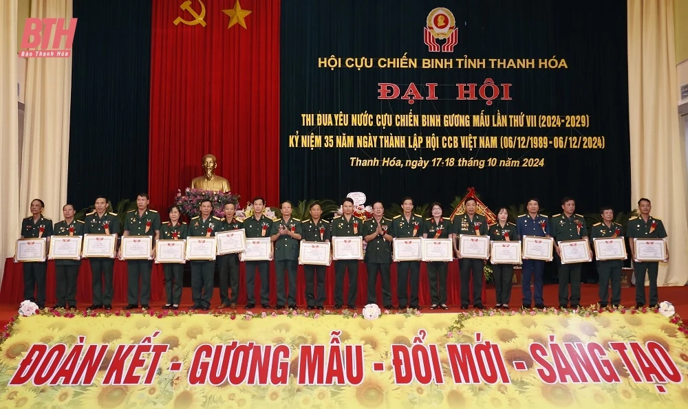 Đại m88 trang chủ thi đua yêu nước “Cựu chiến binh gương mẫu” tỉnh Thanh Hóa lần thứ VII