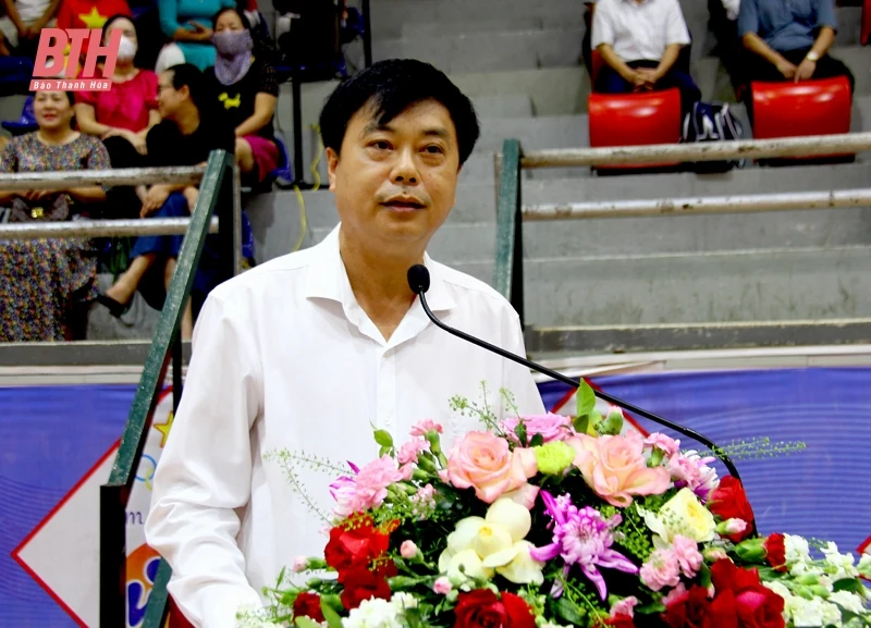 Khai mạc Giải Bóng chuyền hơi “Vì sự tiến bộ của phụ nữ” TP Sầm Sơn năm 2024