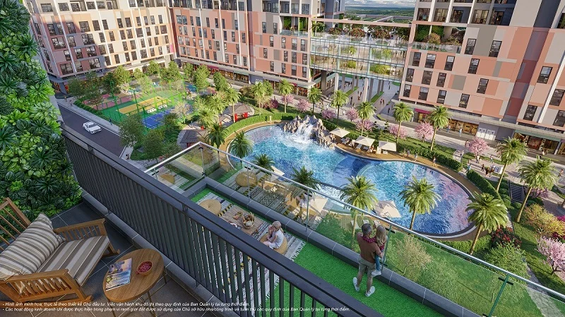 Bản giao hưởng sắc xanh m88 trang chủ phân khu chuẩn Nhật trong lòng Vinhomes Star City