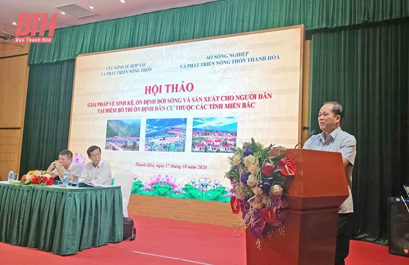 Hội thảo Giải pháp về sinh kế, ổn định đời sống và sản xuất cho người dân tại điểm bố trí ổn định dân cư thuộc các tỉnh miền Bắc