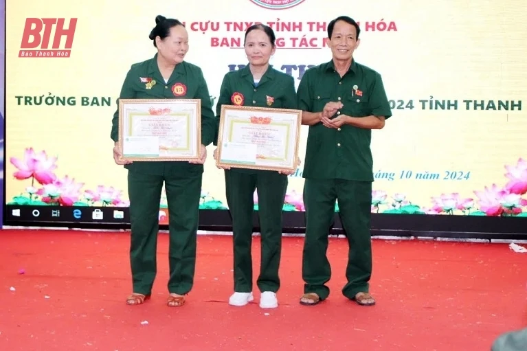 Hội thi trưởng ban công tác nữ cựu TNXP năm 2024