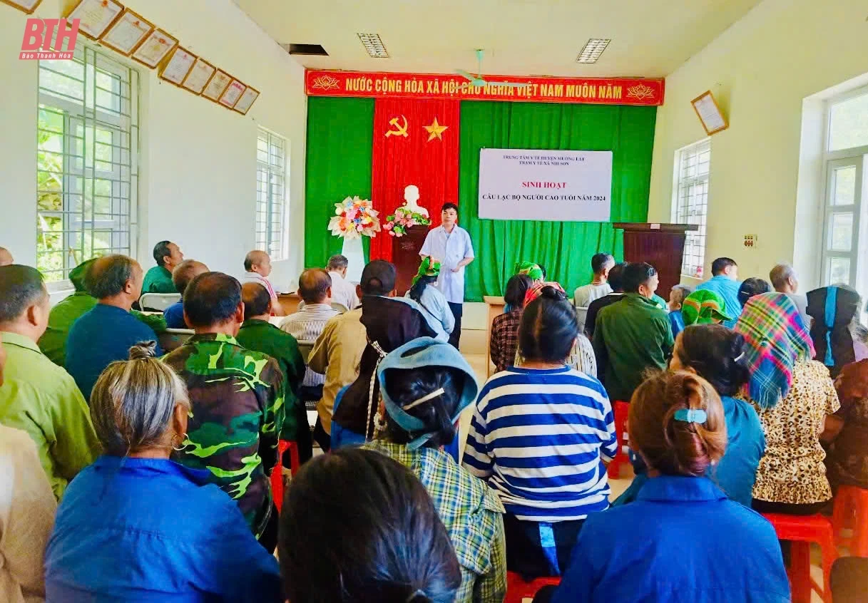 Chăm sóc, nâng cao sức khỏe người cao tuổi, bảo đảm thích ứng với già hóa dân số