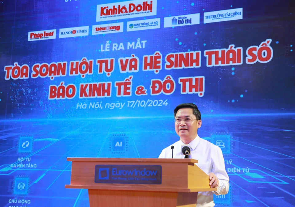 Báo Kinh tế & Đô thị ra mắt Tòa soạn Hội tụ và Hệ sinh thái số