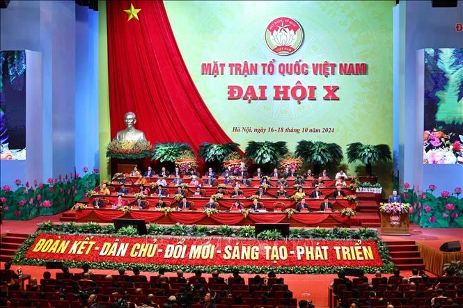 Phiên Bế mạc Đại hội đại biểu toàn cá cược bóng đá m88 Mặt trận Tổ cá cược bóng đá m88 Việt Nam lần thứ X