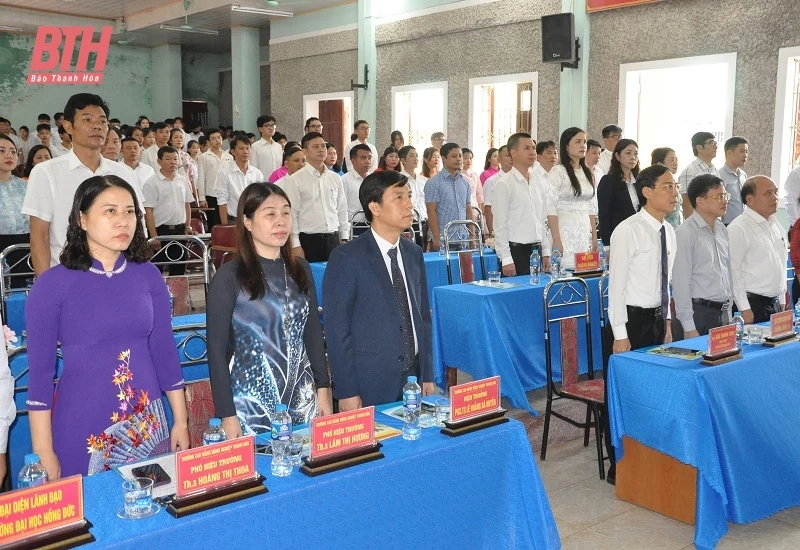 Trường Cao đẳng Nông nghiệp Thanh Hóa khai giảng năm học 2024-2025