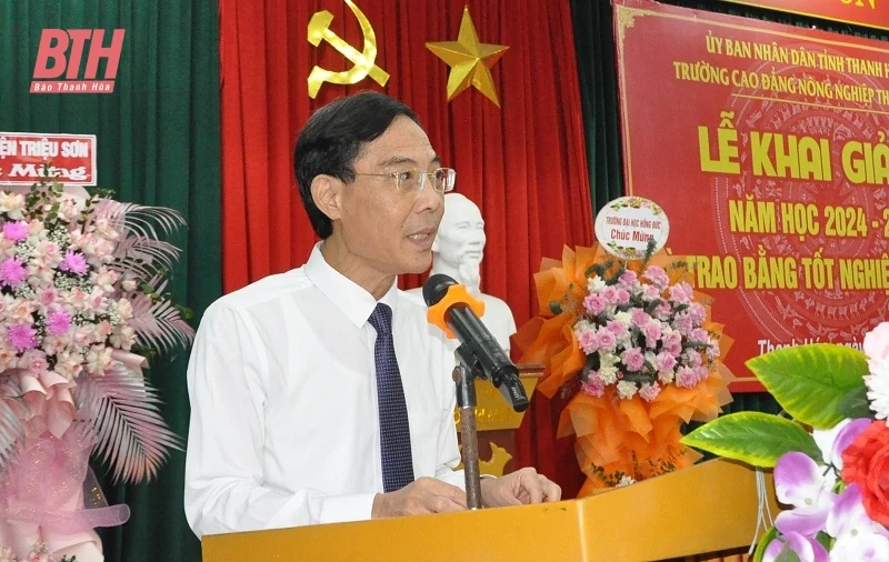 Trường Cao đẳng Nông nghiệp Thanh Hóa khai giảng năm học 2024-2025