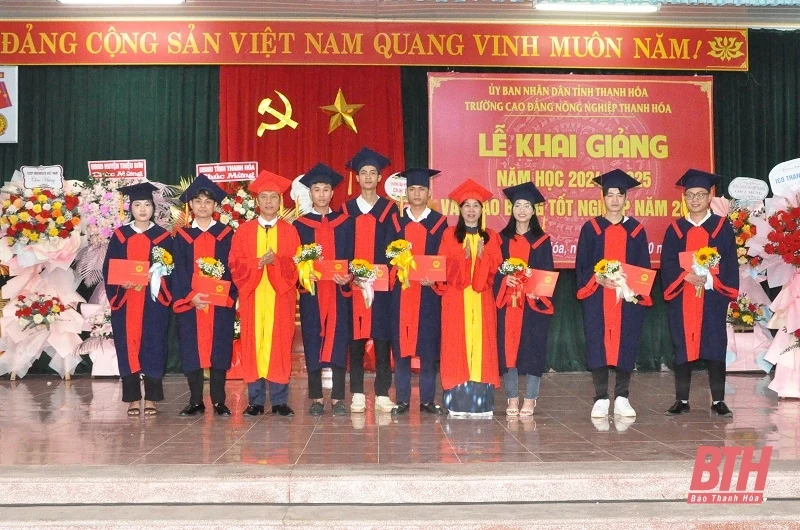 Trường Cao đẳng Nông nghiệp Thanh Hóa khai giảng năm học 2024-2025