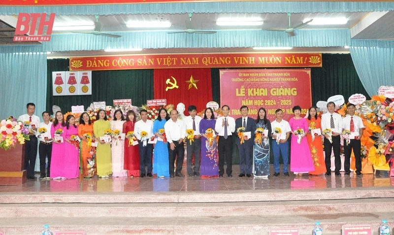 Trường Cao đẳng Nông nghiệp Thanh Hóa khai giảng năm học 2024-2025
