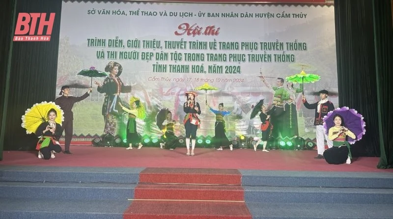 Bế mạc Hội thi trình diễn trang phục truyền thống và thi Người đẹp dân tộc trong trang phục truyền thống tỉnh Thanh Hoá năm 2024