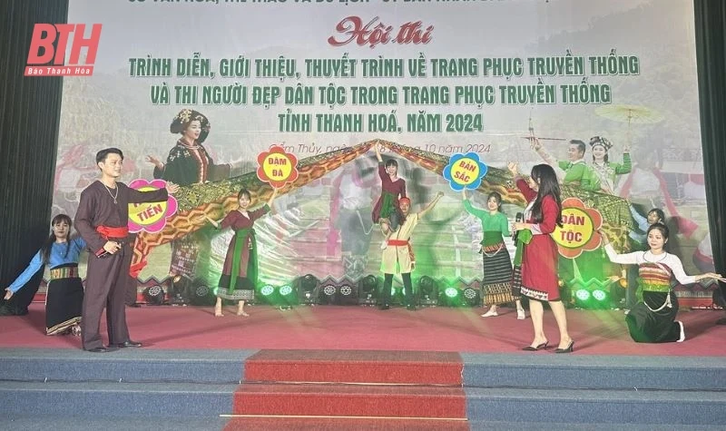 Bế mạc Hội thi trình diễn trang phục truyền thống và thi Người đẹp dân tộc trong trang phục truyền thống tỉnh Thanh Hoá năm 2024