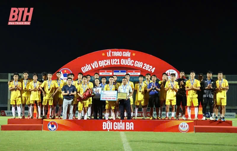 Bóng đá trẻ Thanh Hóa một năm thành công vượt bậc