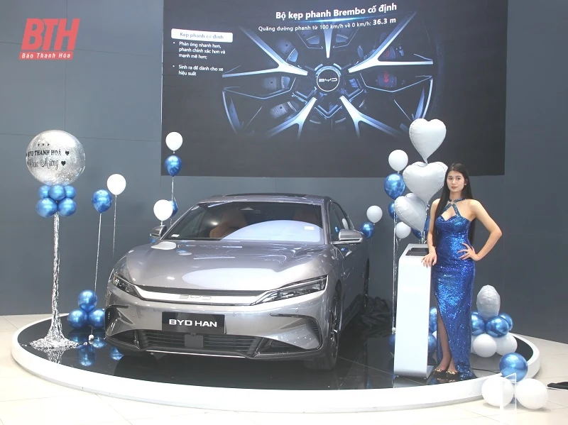 Thêm hai mẫu ô tô điện BYD ra mắt thị trường Thanh Hóa