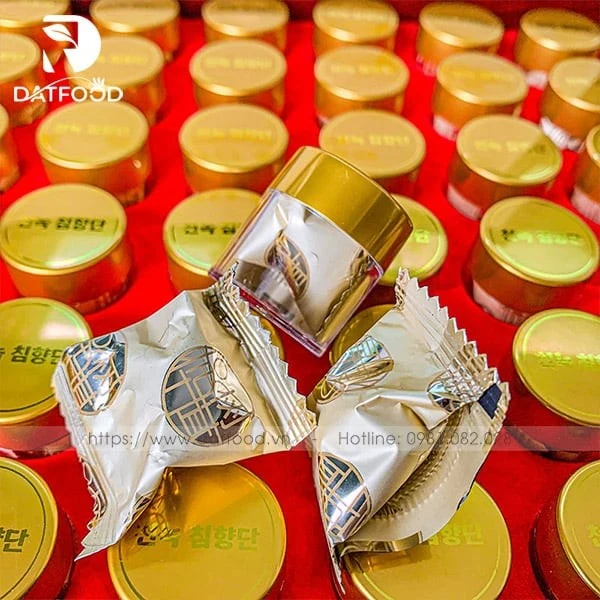 Món quà ý nghĩa từ nhà Đạt Food An cung ngưu hoàng hoàn trầm hương bổ não