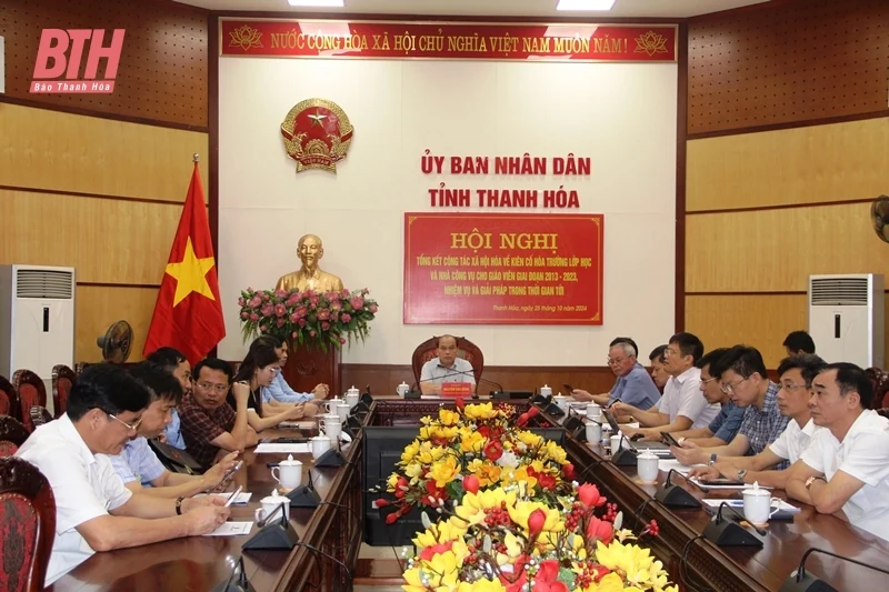 Đầu tư 33.000 tỷ đồng nguồn xã hội hóa để kiên cố hóa trường, lớp học và nhà công vụ cho giáo viên giai đoạn 2013-2023
