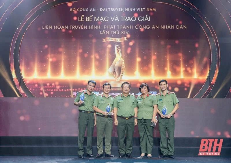Công an Thanh Hóa giành 6 giải tại Liên hoan Truyền hình, Phát thanh Công an Nhân dân lần thứ XIV năm 2024