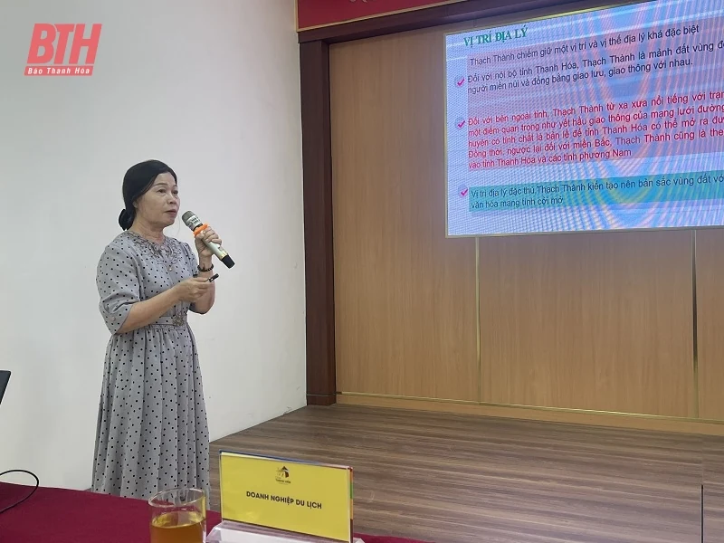 Xây dựng sản phẩm du m m88 huyện Thạch Thành gắn liền với tiềm năng và giá trị văn hóa đặc trưng