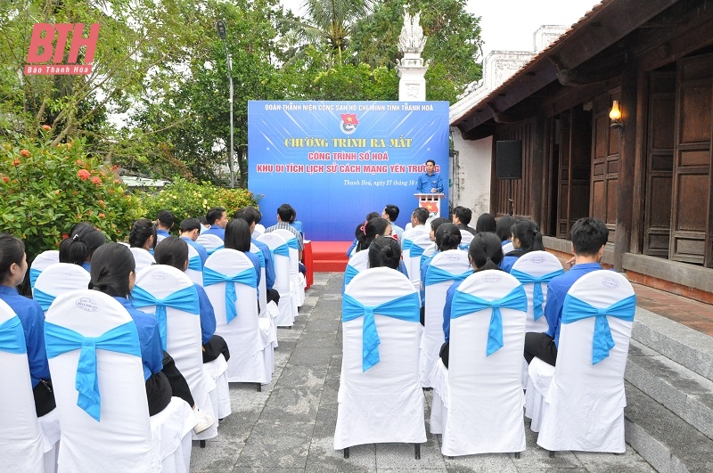 Ra mắt công trình số hóa Khu di tích lịch sử cách mạng Yên Trường