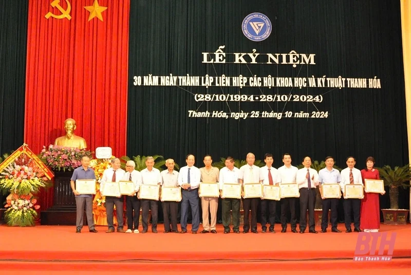 Tiếp tục xây dựng Liên hiệp các Hội Khoa học và Kỹ thuật Thanh Hóa phát triển ngày càng vững mạnh