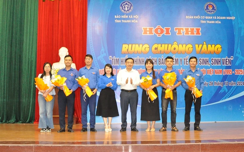 Sôi nổi Hội thi Rung chuông vàng “Tìm hiểu chính sách bảo hiểm y tế học nhà cái m88, nhà cái m88 viên”