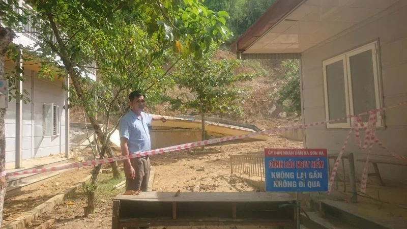 Triển khai các giải pháp đảm bảo an toàn tại khu vực núi Pha Kham