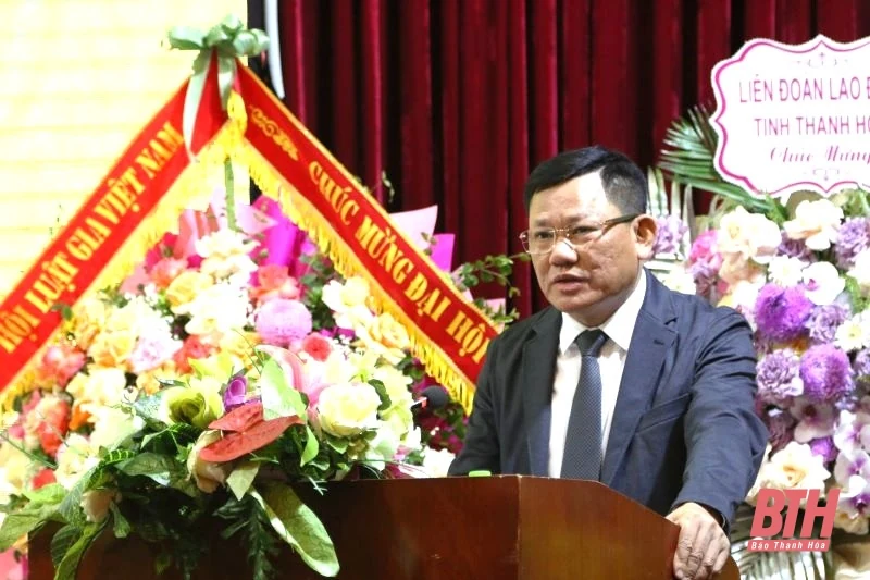 Đại hội đại biểu Hội Luật gia tỉnh Thanh Hóa lần thứ V, nhiệm kỳ 2024-2029