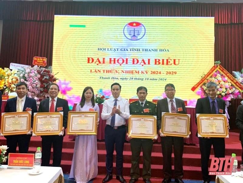 Đại hội đại biểu Hội Luật gia tỉnh Thanh Hóa lần thứ V, nhiệm kỳ 2024-2029