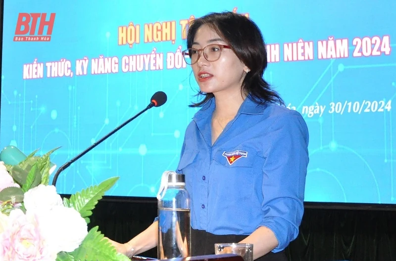 Tập huấn kiến thức, kỹ năng chuyển đổi số cho thanh niên
