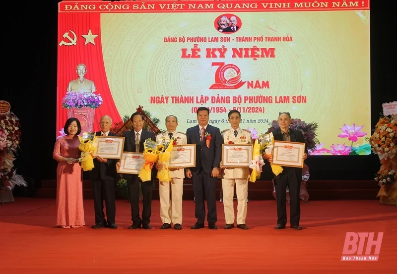 Kỷ niệm 70 năm thành lập Đảng bộ phường Lam Sơn