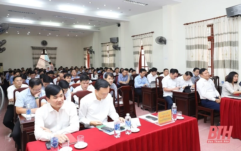 Tập huấn phương pháp tính các chỉ tiêu chủ yếu trong Báo cáo Chính trị Đại hội Đảng bộ cấp huyện, cấp xã nhiệm kỳ 2025 -2030
