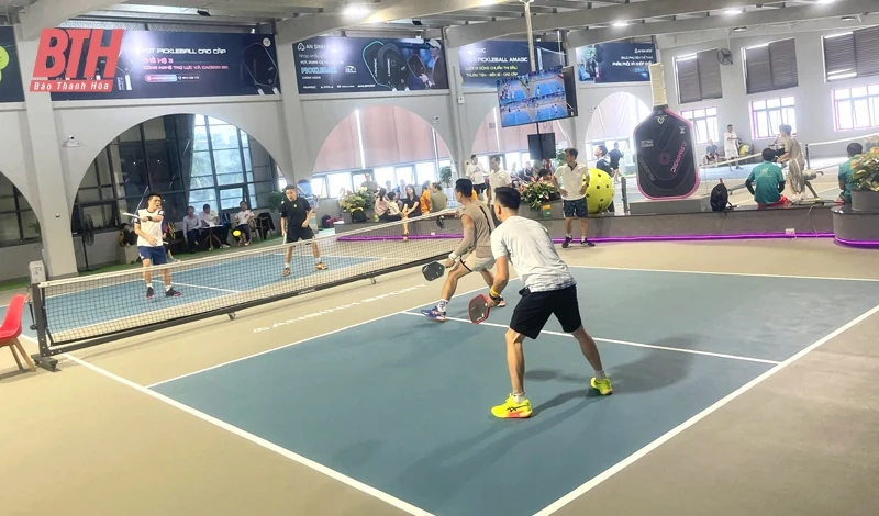 Khai mạc Giải Pickleball Hiệp hội Doanh nghiệp TP Thanh Hoá năm 2024