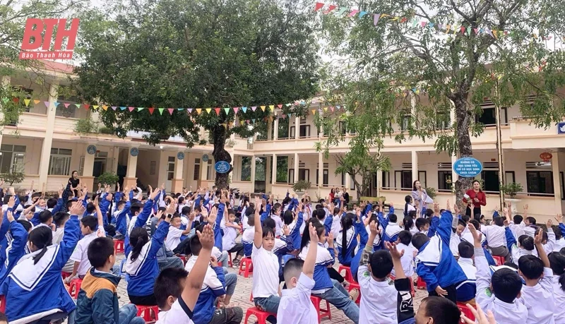 Tuổi trẻ Quảng Xương hưởng ứng Ngày Pháp luật Việt Nam