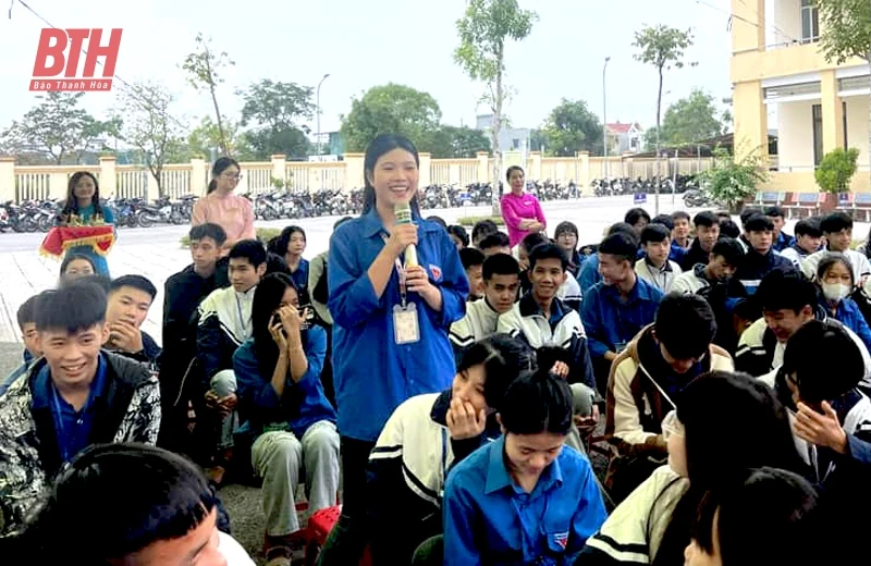 Tuổi trẻ Quảng Xương hưởng ứng Ngày Pháp luật Việt Nam