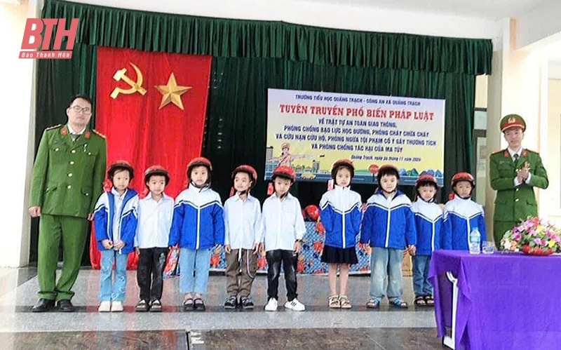 Tuổi trẻ Quảng Xương hưởng ứng Ngày Pháp luật Việt Nam