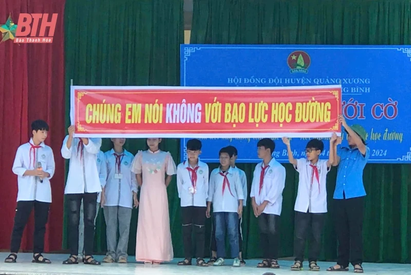 Tuổi trẻ Quảng Xương hưởng ứng Ngày Pháp luật Việt Nam